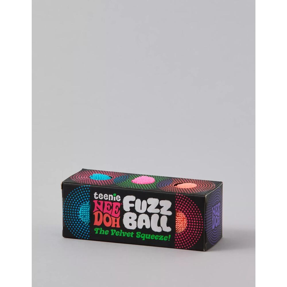 Schylling NeeDoh Teenie Fuzz Ball 3-pack Squishy Sensory Fidget Stress Toy New - Picture 7 of 7